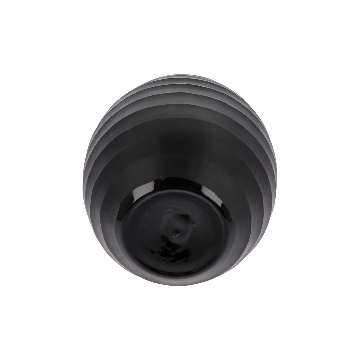 VASE Slate Black, Glas, Schwarz, 23 cm - Schwarz, Glas (23cm) - Goebel