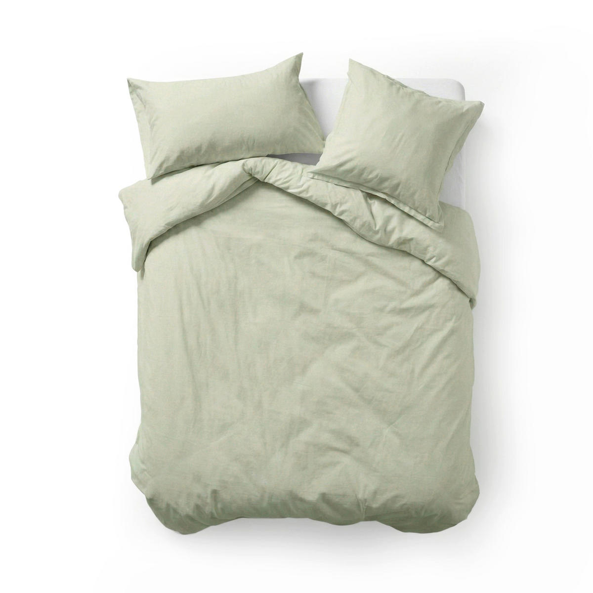 BETTBEZUG Basic Lehmbeige 135/140x200 cm (Standardgrösse) - Beige, Textil (140/200cm) - Happy Friday