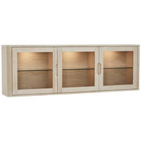 VITRINE Eiche massiv - Eichefarben, Holz (180/60/34cm) - Furnhouse