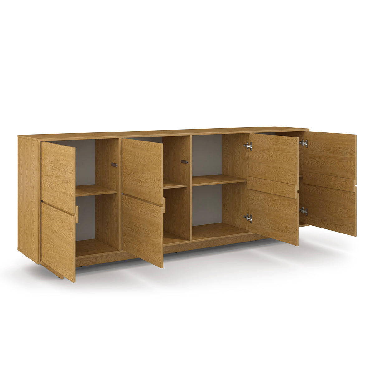 SIDEBOARD Tadao Holz - Braun, Holzwerkstoff (220.5/88/41.5cm) - Petits-meubles