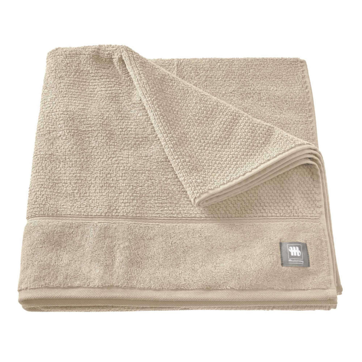 DUSCHTUCH SOLID - Beige, Textil (80/160cm) - Musterring