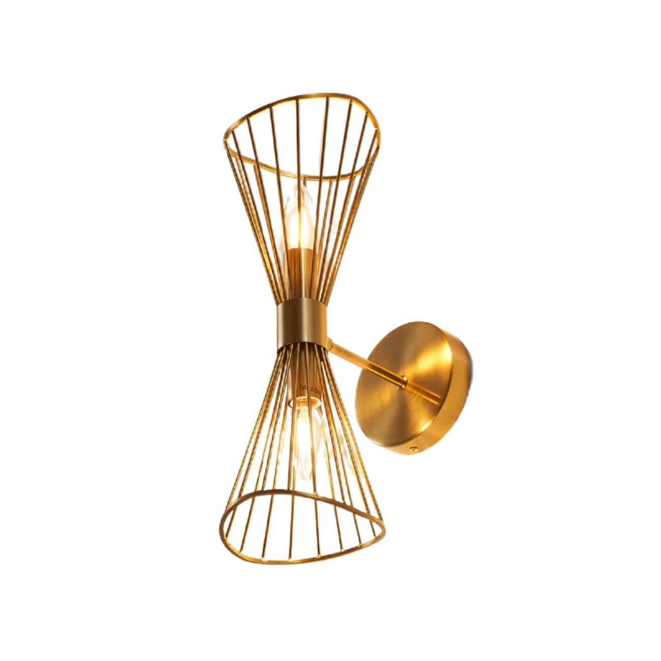 WANDLEUCHTE Talyra, Gold, 41cm - Goldfarben, Metall (14/41/17.5cm) - KOSILUM