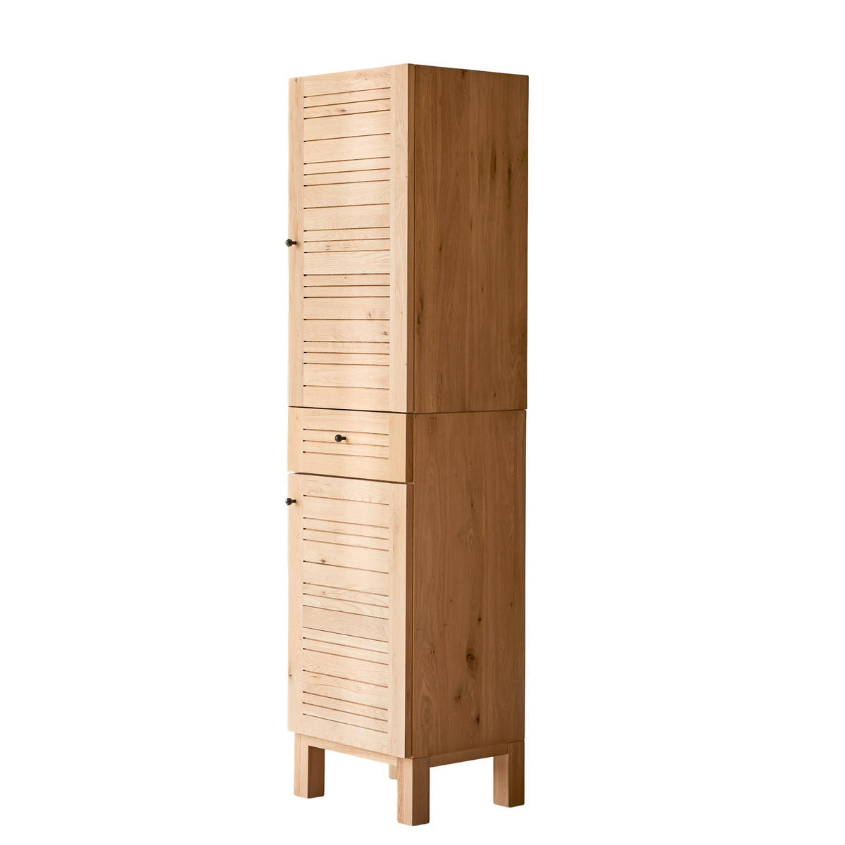 HOCHSCHRANK Soho Natur aus Eiche - Naturfarben, Holz (40/160/35cm) - Tikamoon