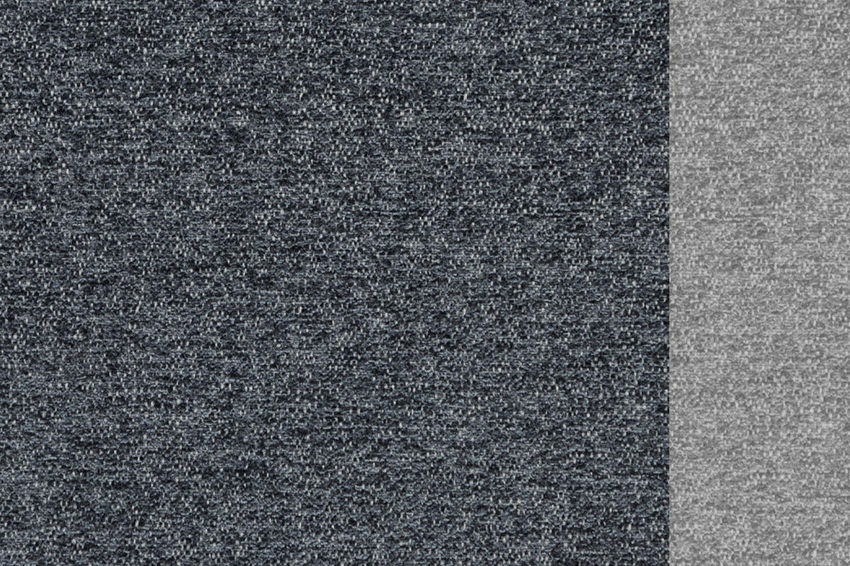 SOFA SALVINI 3-Sitzer, graphitfarben - Schwarz/Graphitfarben, Holzwerkstoff/Textil (176/88/99cm) - Courtois Laville