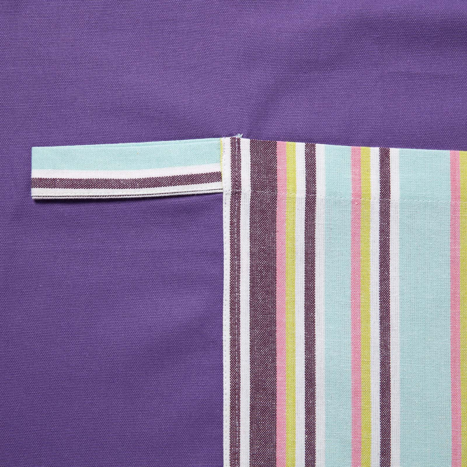 KOCHSCHÜRZE Osaka lila, 100% Baumwolle - Lila, Textil (80/85cm) - Homescapes