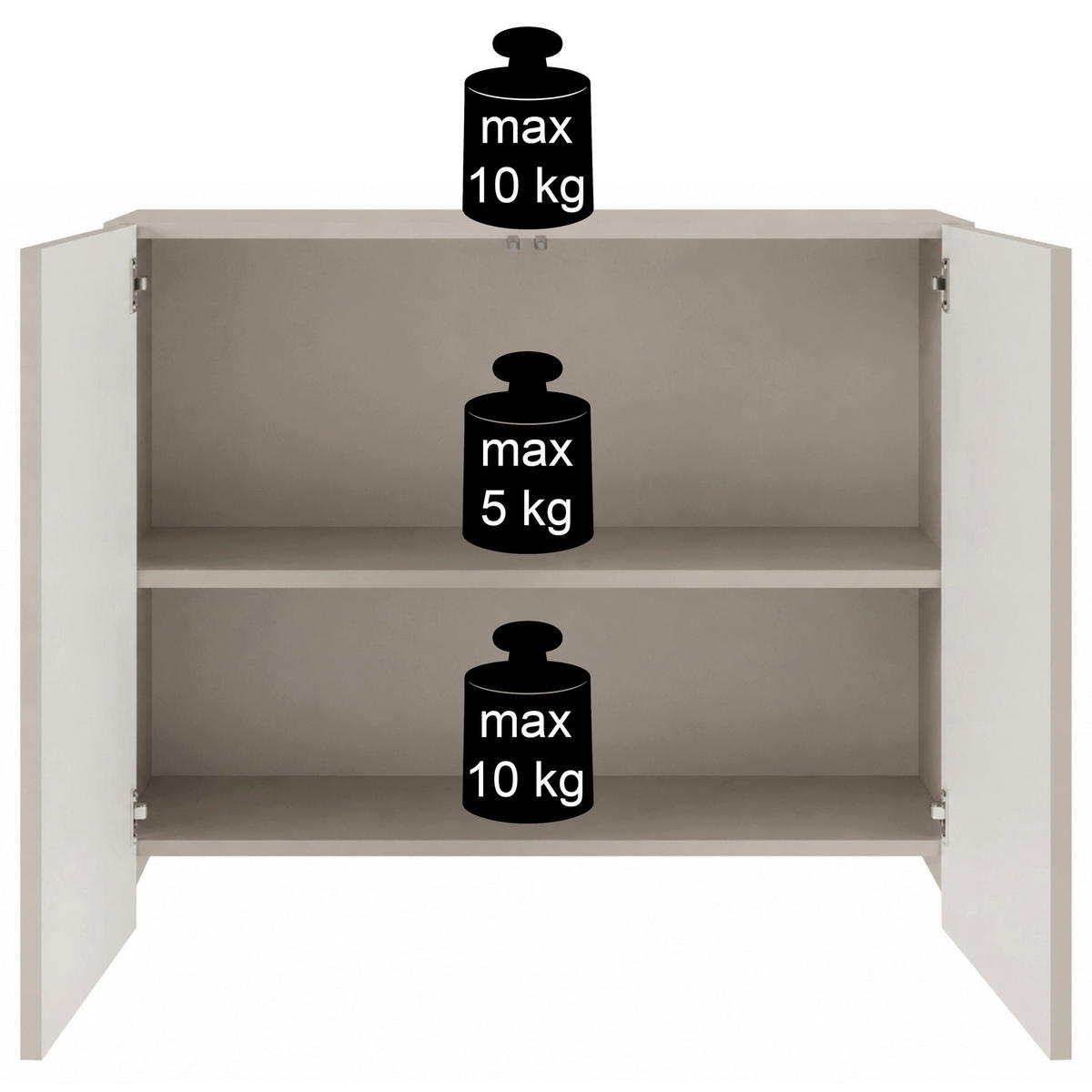 KOMODA Arkadia, dub, 100 cm - tmavě hnědá, kompozitní dřevo (100/81/35cm) - Selsey