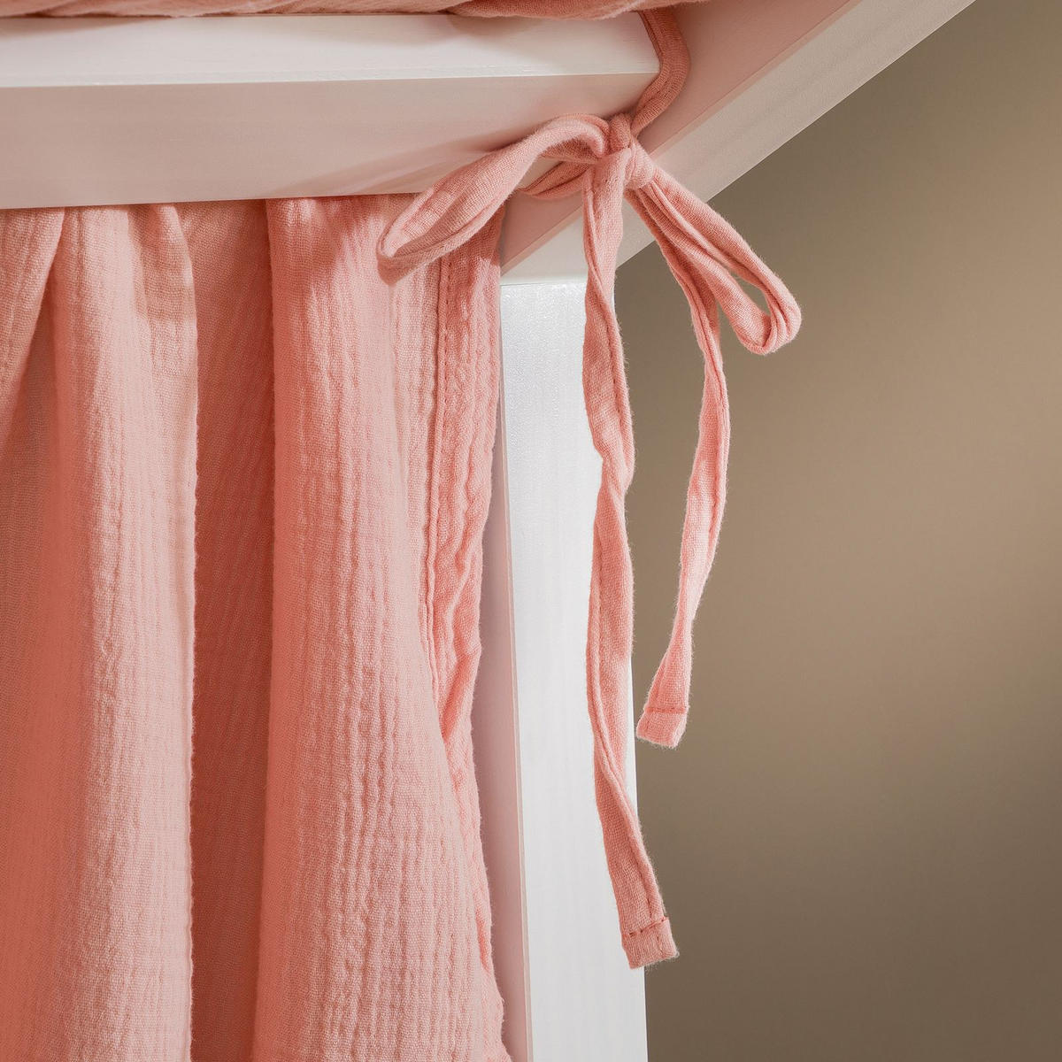 HAUSBETT-HIMMEL LIAN rosa - Rosa, Textil - IDIMEX