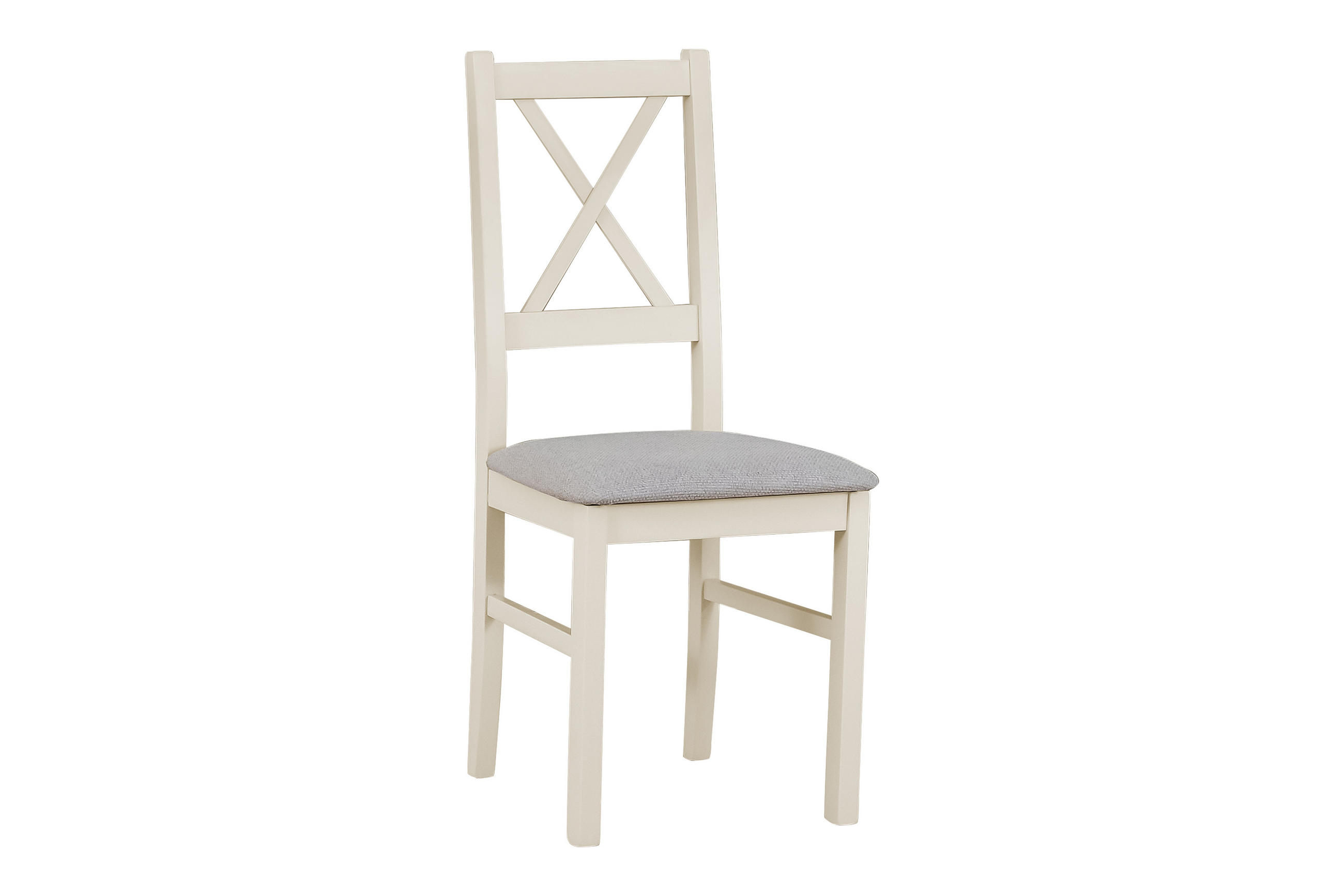 STUHL Nilo 10 (2er Set) - Grau/Cappuccino, Holz (43/94/40cm) - Leaf Design
