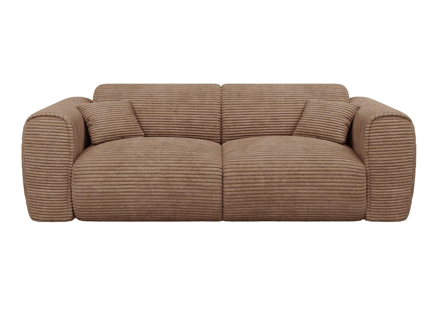 Vente-Unique Schlafsofa Taupe 216x73x100 cm