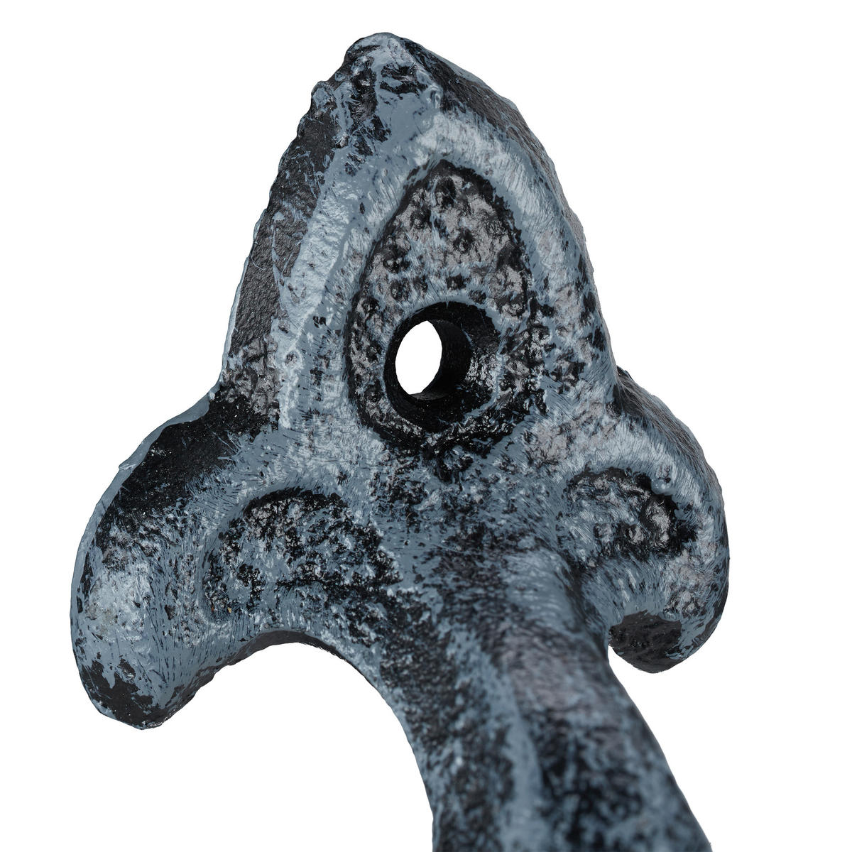 2XRETRO úchyty - sivá, kov (4.5/20/4cm) - Relaxdays