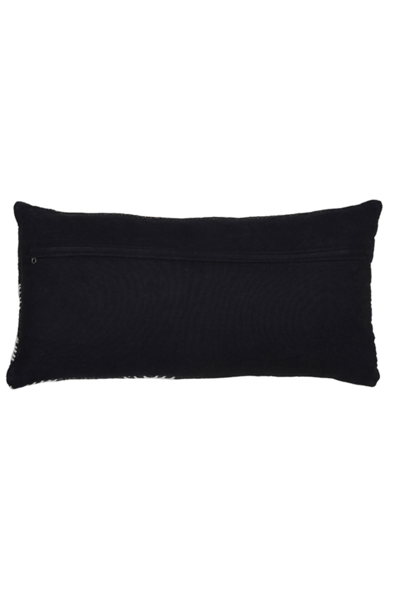 DEKOKISSEN Mackey Schwarz 60/30/10 cm - Schwarz, Textil (30/60cm) - Light & Living
