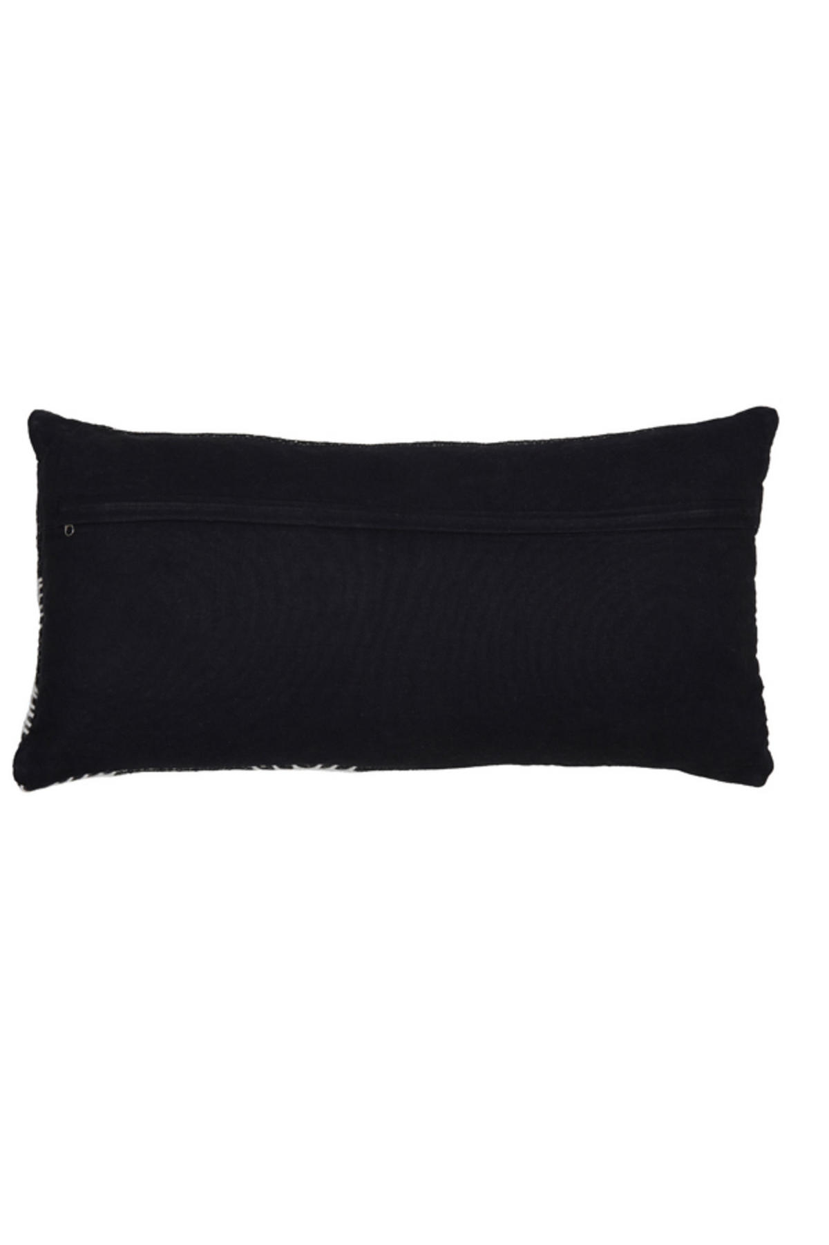 DEKOKISSEN Mackey Schwarz 60/30/10 cm - Schwarz, Textil (30/60cm) - Light & Living