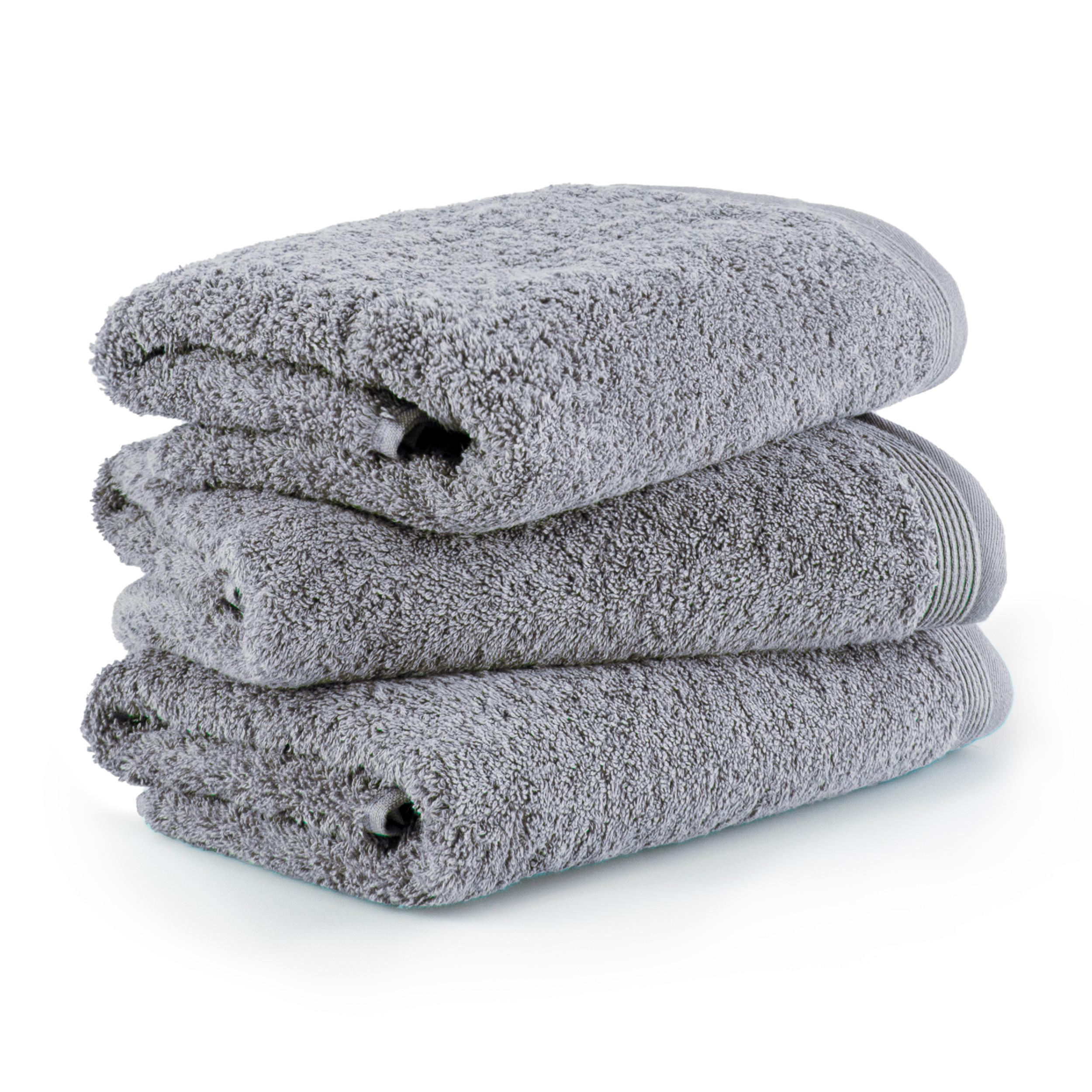 HANDTUCHSET SUPERWUSCHEL 3-TLG - Grau, Textil (50/100cm) - MÖVE