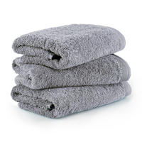 HANDTUCHSET SUPERWUSCHEL 3-TLG - Grau, Textil (50/100cm) - MÖVE