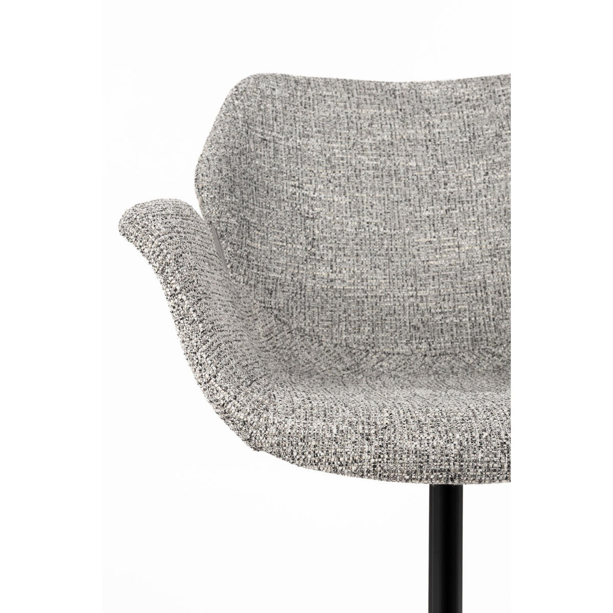 ESSZIMMERSTUHL Nikki Grau - 2 er Set - Grau, Kunststoff (66/80/62cm) - Zuiver