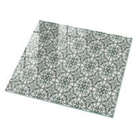 GLASPLATTE 80x60 cm – Klassische Muster - Gelb, Glas (0.4/80/60cm) - ArtPrintCave