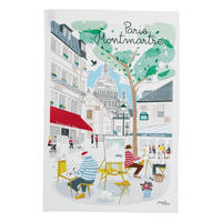 GESCHIRRTUCH Paris Montmartre weiß 48 x 72 cm - Weiß, Textil (48/72cm) - Winkler