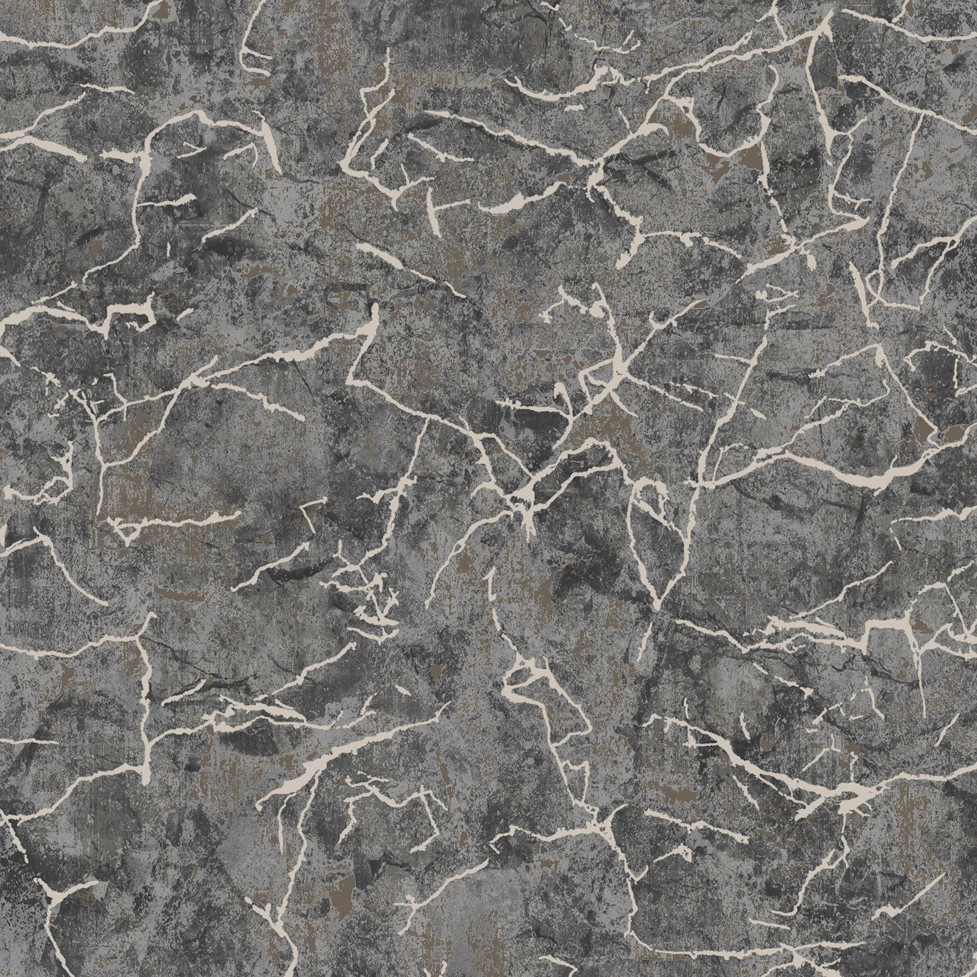 Boutique Vliestapete Schwarz 52x1000 cm
