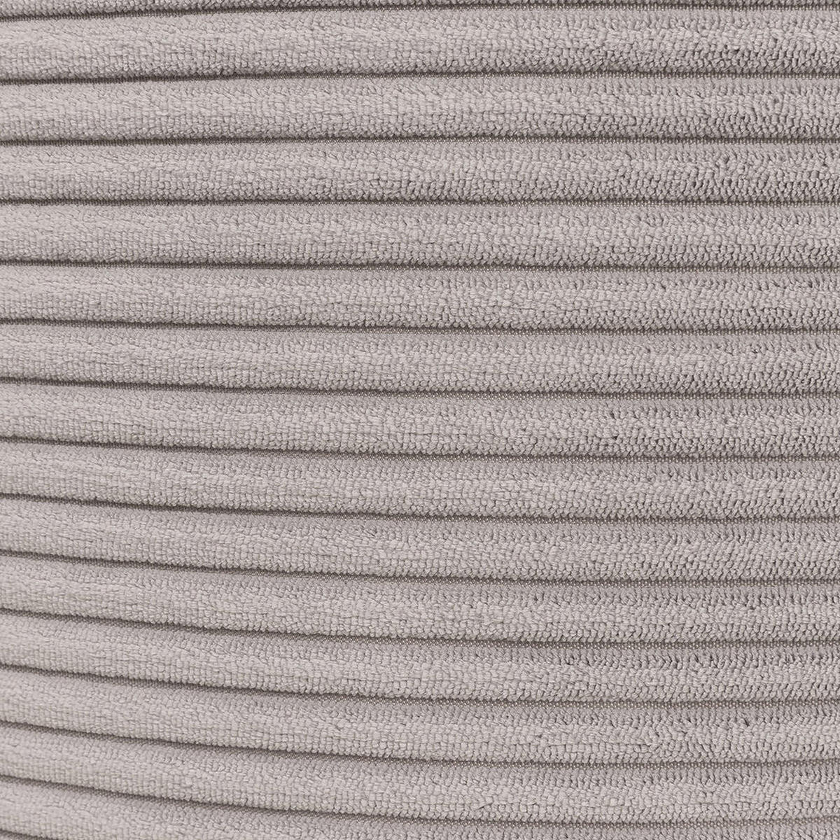 SITZPOUF Rund Milano - Grau, Textil (55/35/55cm) - icon