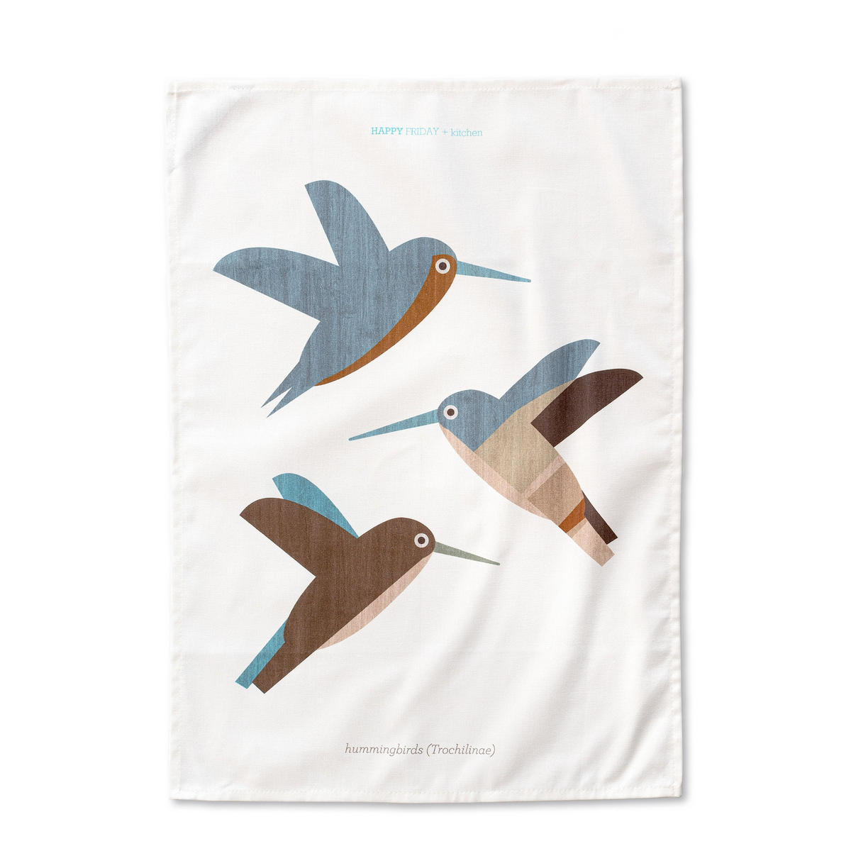 GESCHIRRTUCH (2 tlg) colibri delphinae 70x50 cm mehrfarbig - Multicolor, Textil (70/50cm) - Happy Friday