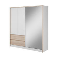 KLEIDERSCHRANK – 204 cm – Sara – Eiche - Sonoma Eiche, Holzwerkstoff (204/214/62cm) - hi-markt