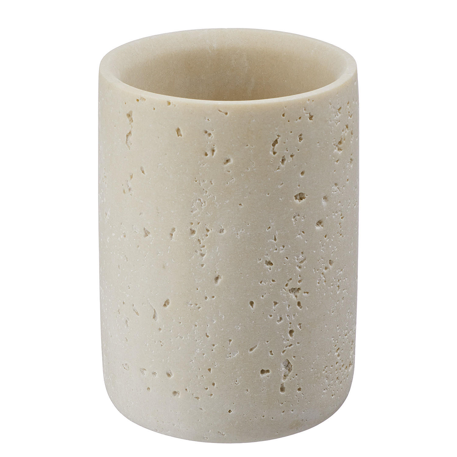 ZAHNPUTZBECHER Verdon - Beige, Stein (7/10/7cm) - Butlers