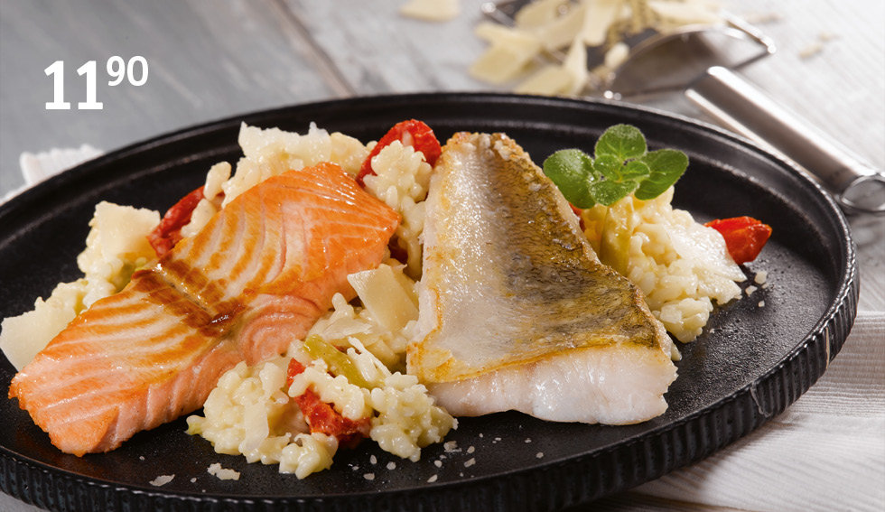 Duett von Lachs und Zander
