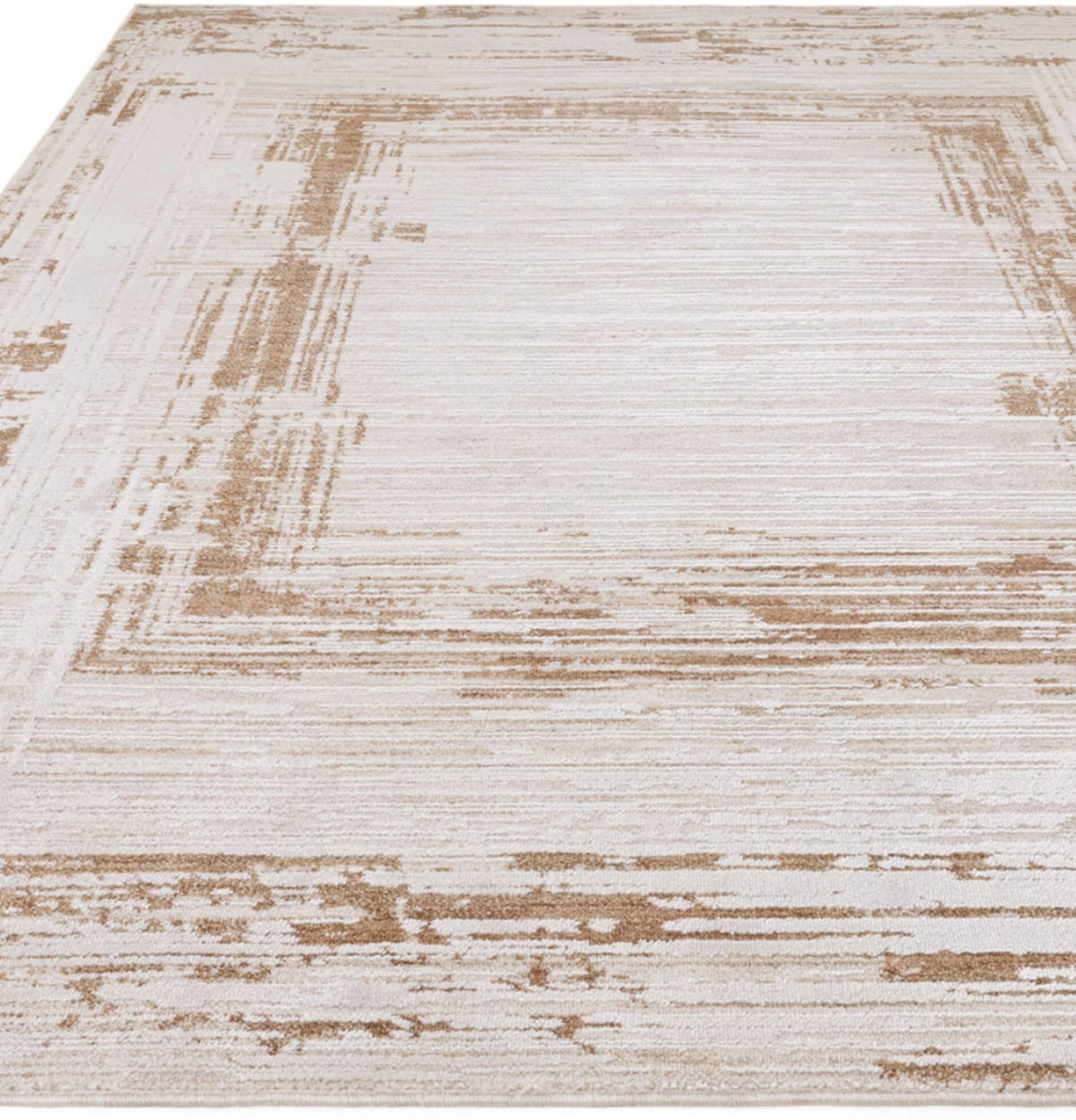 TEPPICH modern Flachgewebe ROMA Beige 200 x 300 cm - Beige, Textil (200/300cm) - Novatrend