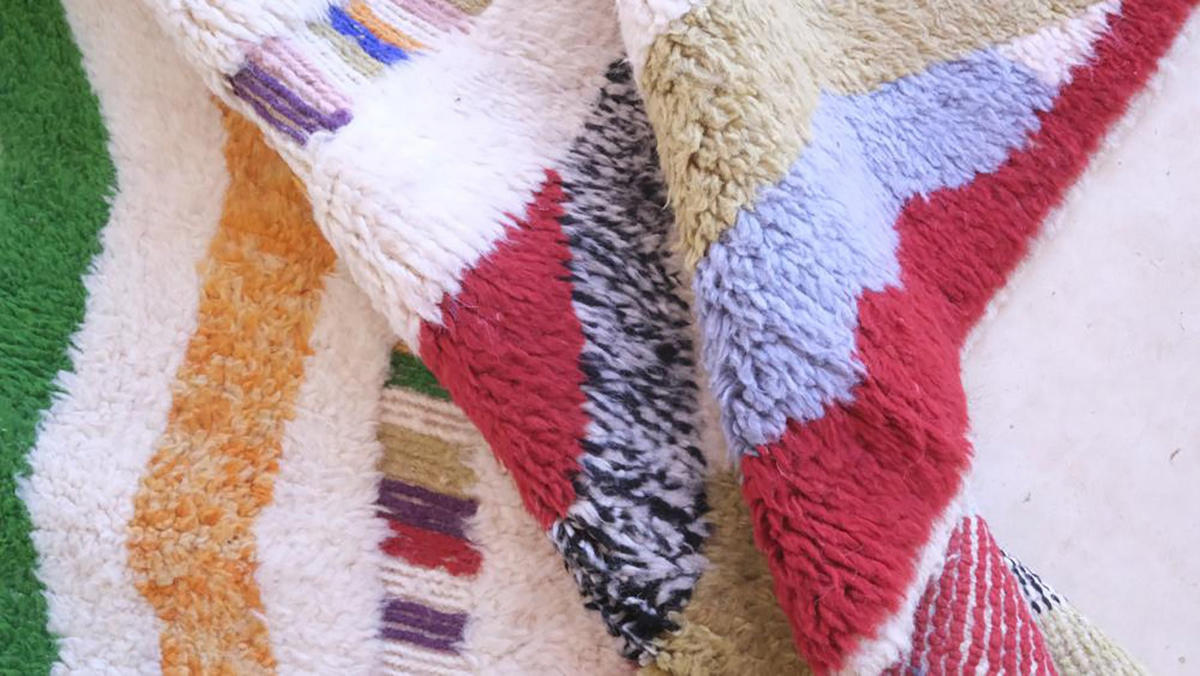 BERBERTEPPICH aus reiner Wolle 247x 341 cm - Multicolor, Naturmaterialien (247/341cm) - AFK Living