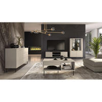 WOHNZIMMER Set 4-tlg. – Sophie – Kaschmir - Kaschmir, Holzwerkstoff (92/151/40cm) - hi-markt