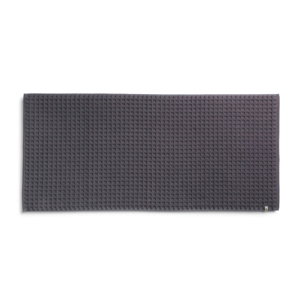 BADTEPPICH PIQUÉE 60X130 CM - Graphitfarben, Textil (60/130cm) - MÖVE
