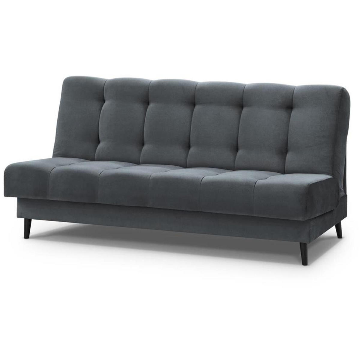 3-SITZER Schlafsofa Nancy grau - Grau, Holz/Textil (220/89/93cm) - Beautysofa