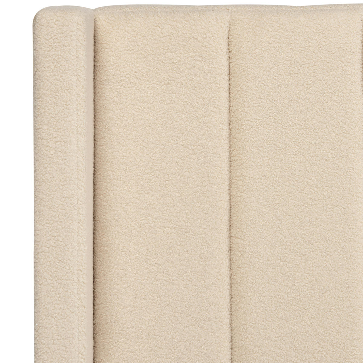 POLSTERBETT mit Lattenrost 140x200 cm Beige Villette - Beige, Textil (140/200cm) - Beliani