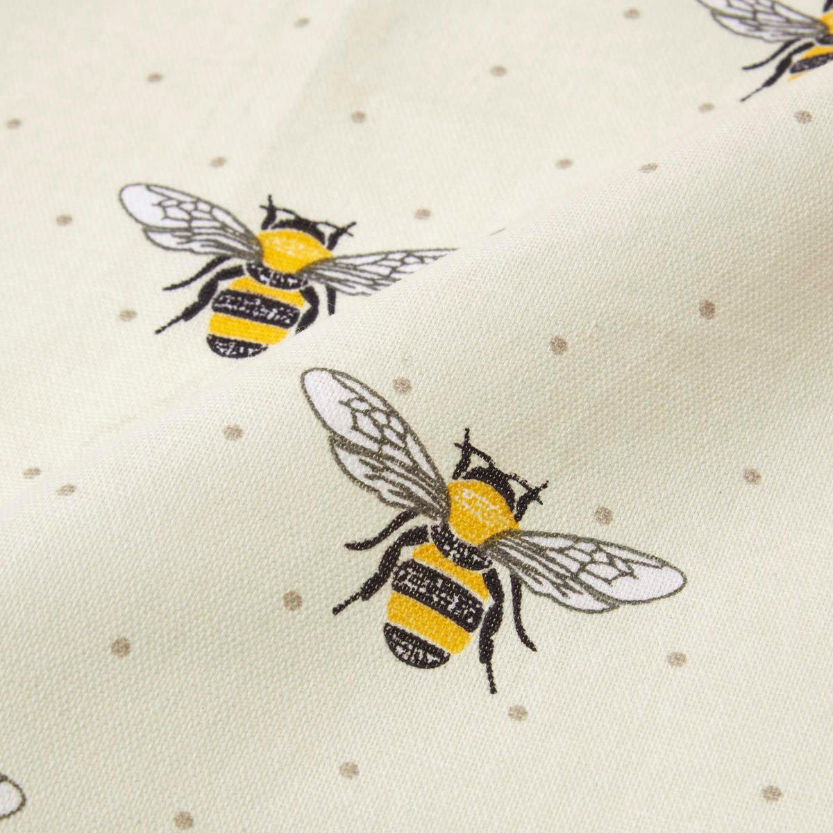 KOCHSCHÜRZE Bienen, 100% Baumwolle - Gelb, Textil (70/85cm) - Homescapes