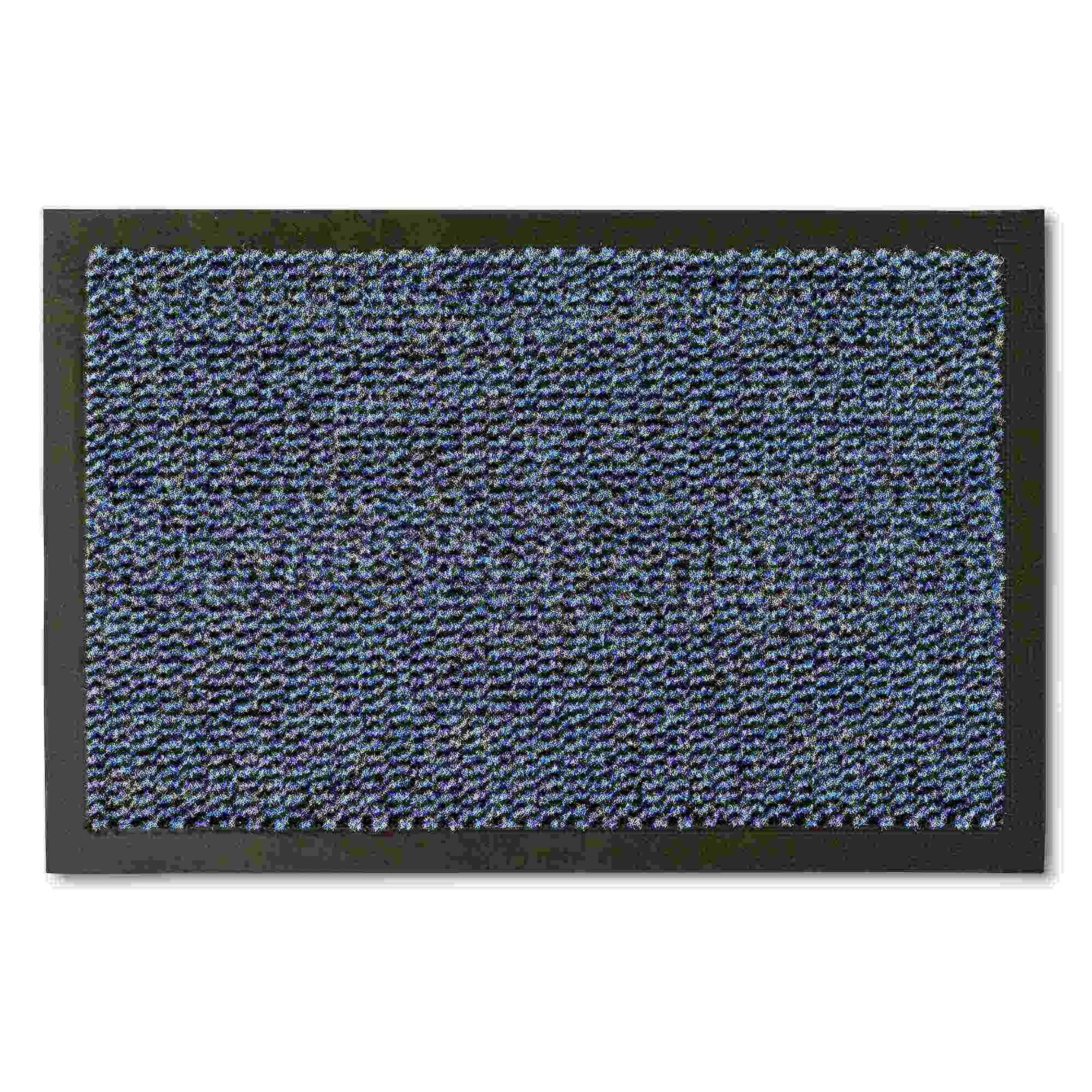 SAUBERLAUFMATTE SAPHIR - Blau, Textil (90/150cm) - Astra
