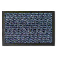 SAUBERLAUFMATTE SAPHIR - Blau, Textil (90/150cm) - Astra