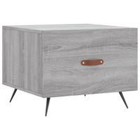 COUCHTISCH Grau Sonoma 50x50x40 cm Holzwerkstoff - Grau, Holzwerkstoff (50/50/40cm) - furnicato