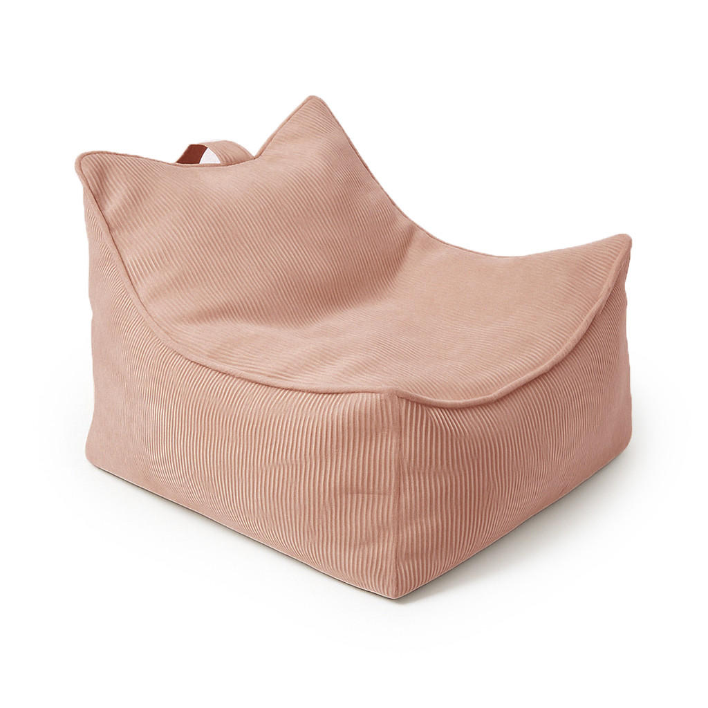 SITZSACK für Kinder, Slimcord, Ziegel - Orange, Textil (60/50/70cm) - MeowBaby