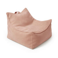 SITZSACK für Kinder, Slimcord, Ziegel - Orange, Textil (60/50/70cm) - MeowBaby