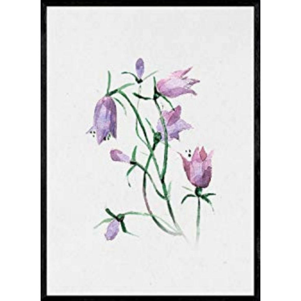 POSTER Blumen & Pflanzen A4 Rahmenlos - Klar, Papier (29.7/5/21cm) - Nacnic