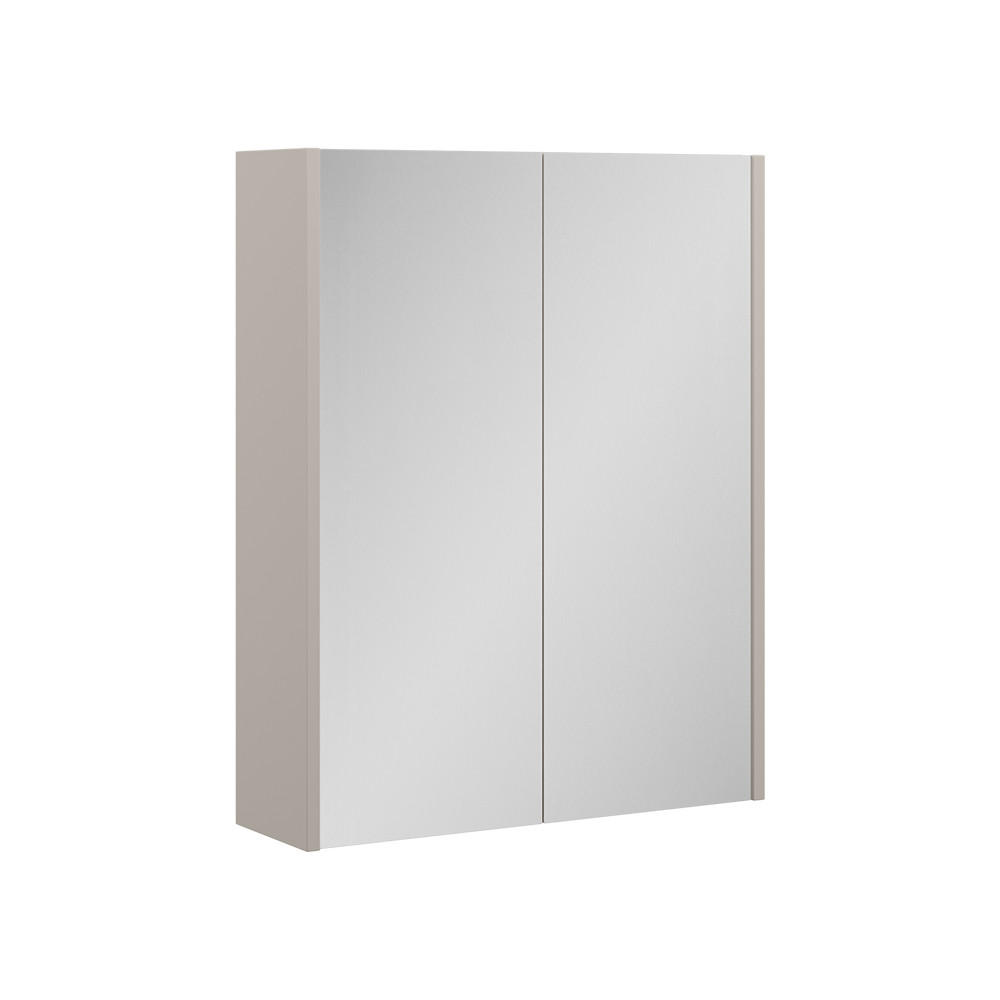 SPIEGELSCHRANK Ruford Cashmere 60 x 75.8 cm mit 3 geschlossenen Fächern - Kaschmir, Holzwerkstoff (60/75.8/18cm) - Vicco
