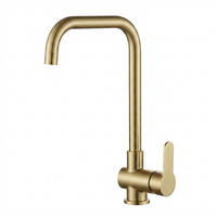 ARMATUR mit zwei 600 mm langen Zulaufrohren, 365 x 215 mm, goldfarben. - Goldfarben, Metall (45/6.5/26cm) - Vallsero