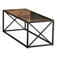COUCHTISCH Geises Schwarz - Schwarz, Holzwerkstoff (120/50/45cm) - Decorotika
