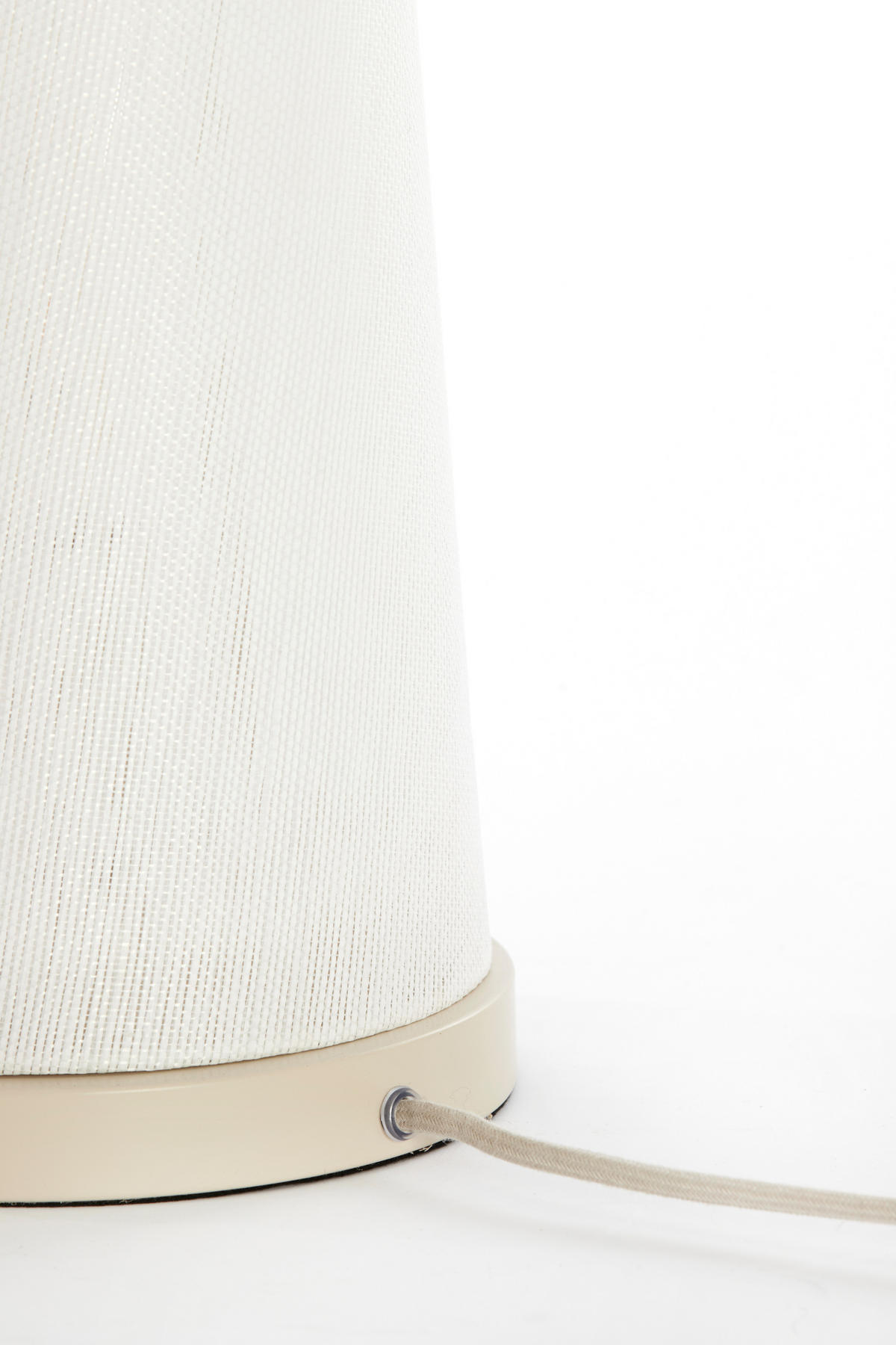 TISCHLAMPE Fyon Braun Ø20/45 cm - Braun, Textil (20/20/45cm) - Light & Living