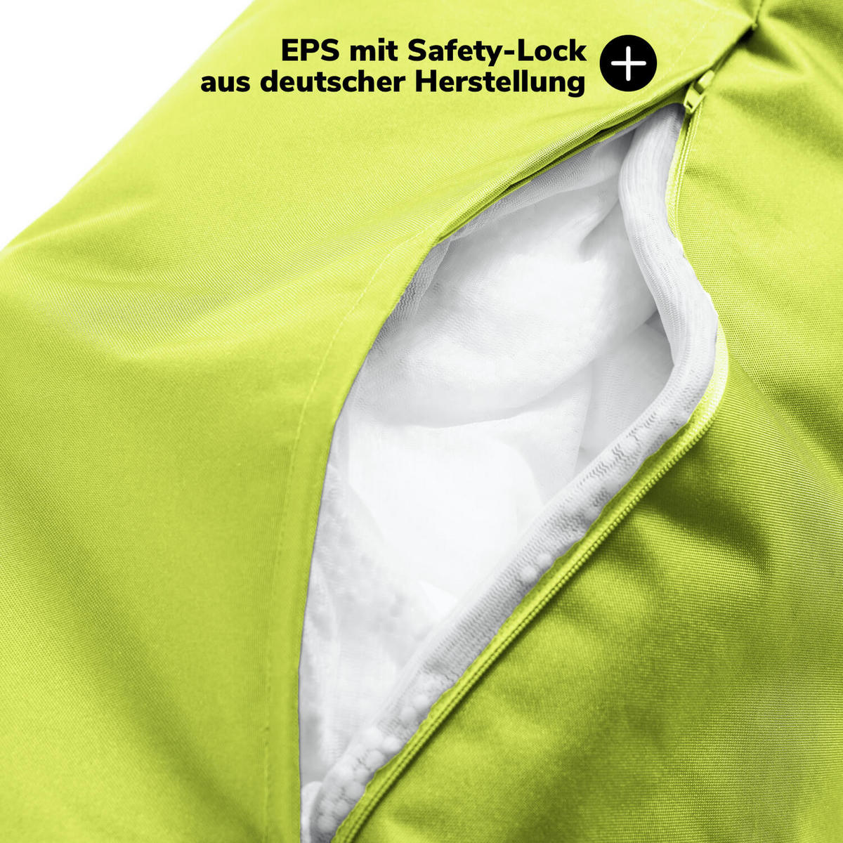 SITZSACK Der Ruhepol - Mintgrün/Grün, Textil (65/85/75cm) - Mokebo