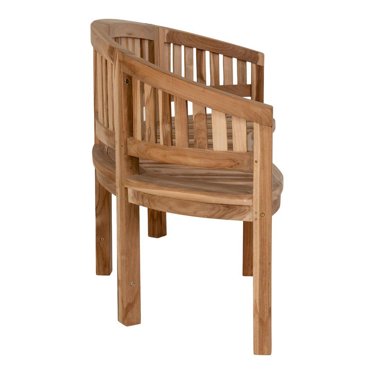 GARTENBANK Teak Dekor - Teakfarben, Holzwerkstoff (150/85/60cm) - ebuy24