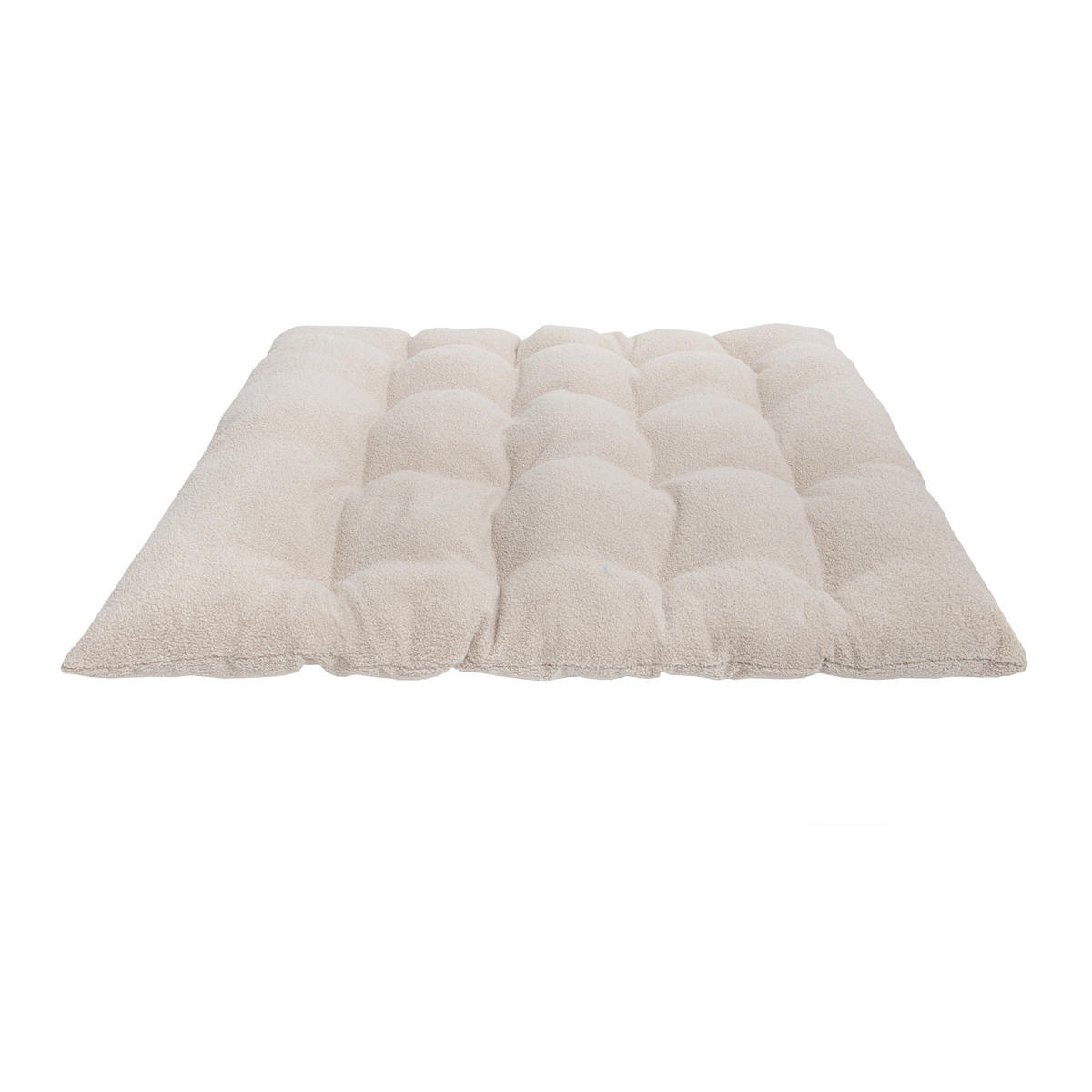 BODENKISSEN aus Bouclé-Stoff, 120/100 cm CIELO - Naturfarben, Textil (120/100/8cm) - RNT By Really Nice Things
