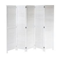 PARAVENT Weiß - Weiß, Holz (205/170/2cm) - MCW
