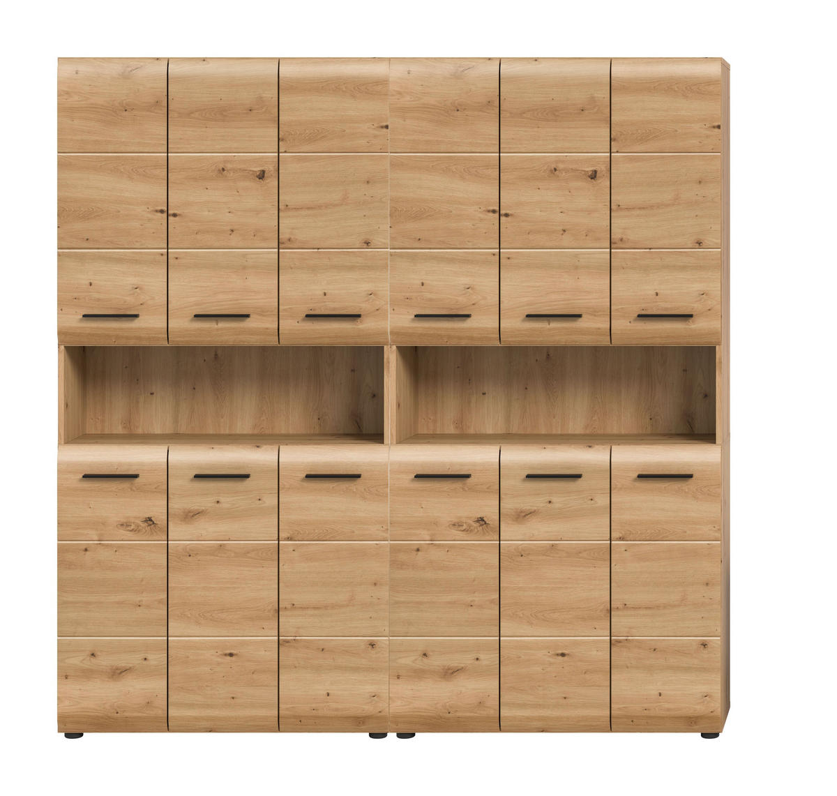 BAD-SET ICE 2-tlg . (B/H/T: ca. 180/185/30 cm) in Artisan Oak Nachbildung/Artisan Oak Nachbildung - Eiche Artisan, Holz (180/185/30cm)