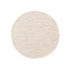 VOLNENA preproga Rocco kremna ø 150 cm okrogla - krem, tekstil/naravni materiali (150/150cm) - benuta Pure